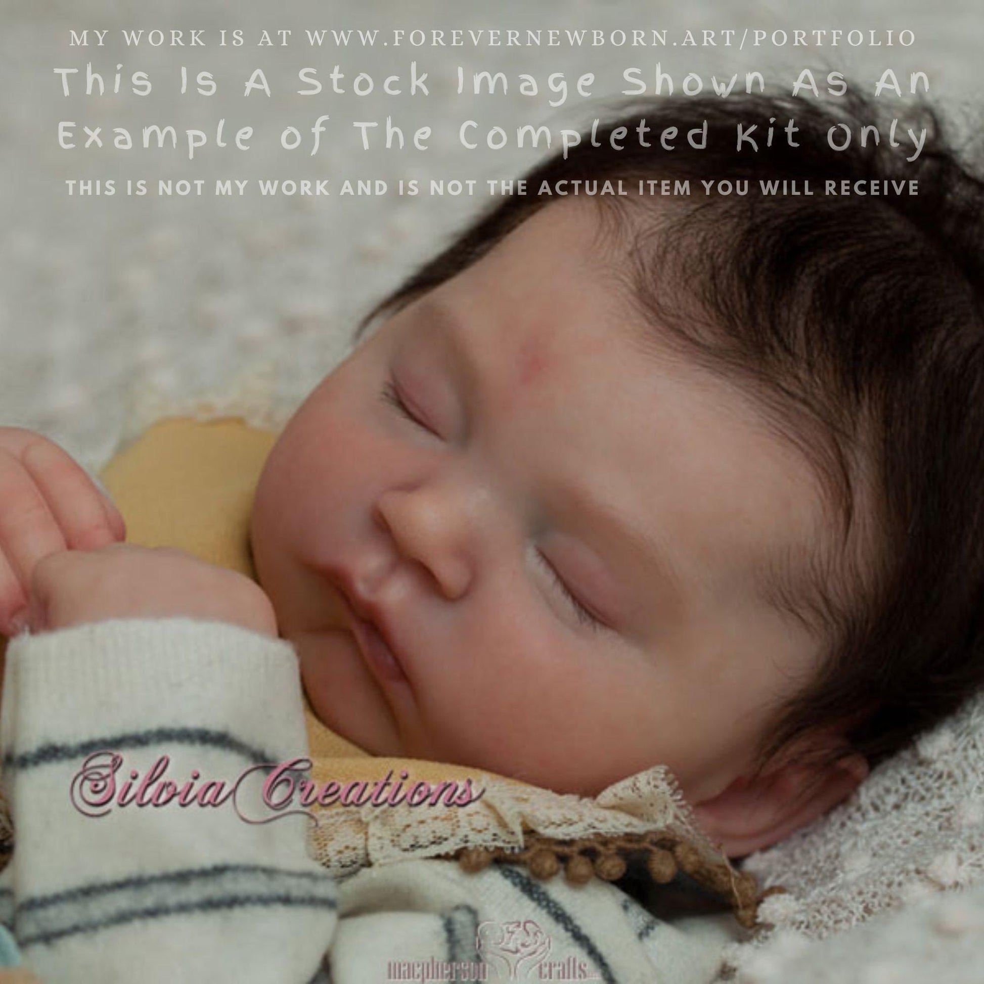 Extremely Realistic Reborn Baby Doll ~ Reborn Baby **Hyper-Realistic** Reborn Doll Gabriel by Eva Brilli (19"+Full Limbs)