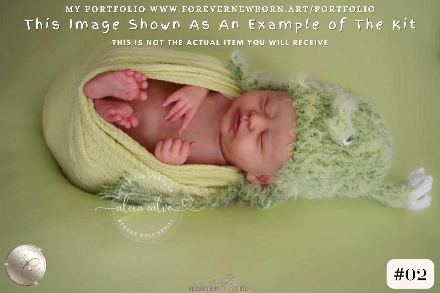 Amazing Hyper-Realistic Reborn Custom Doll Jona by Melanie Gebhardt (19"+ Full Limbs) *Extended Processing Time. NEW SCULPT.