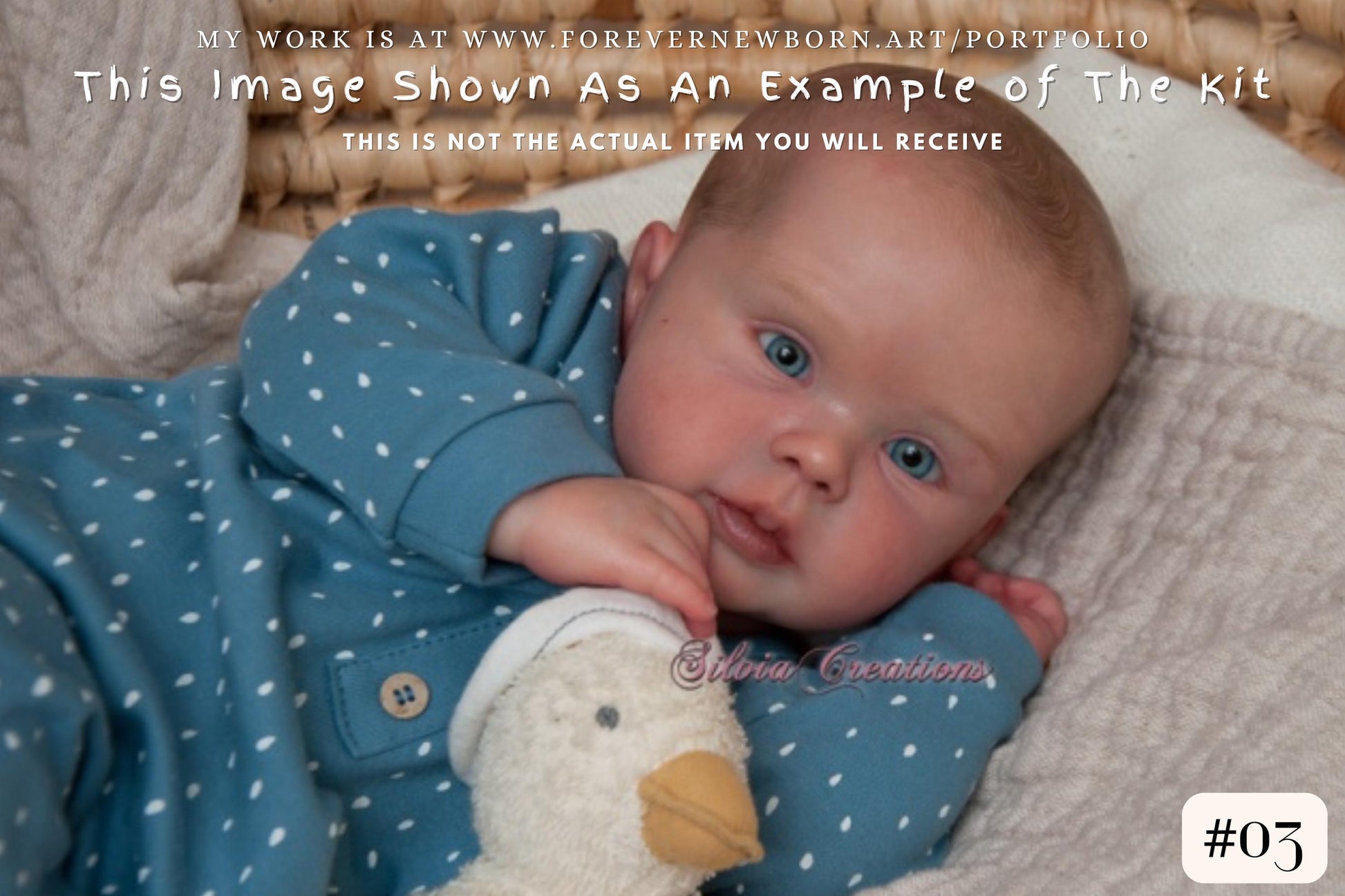 Extremely Realistic Reborn Baby Doll ~ CuStOm ReBoRn Roberto by Mayra Garza (18"+Full Limbs)