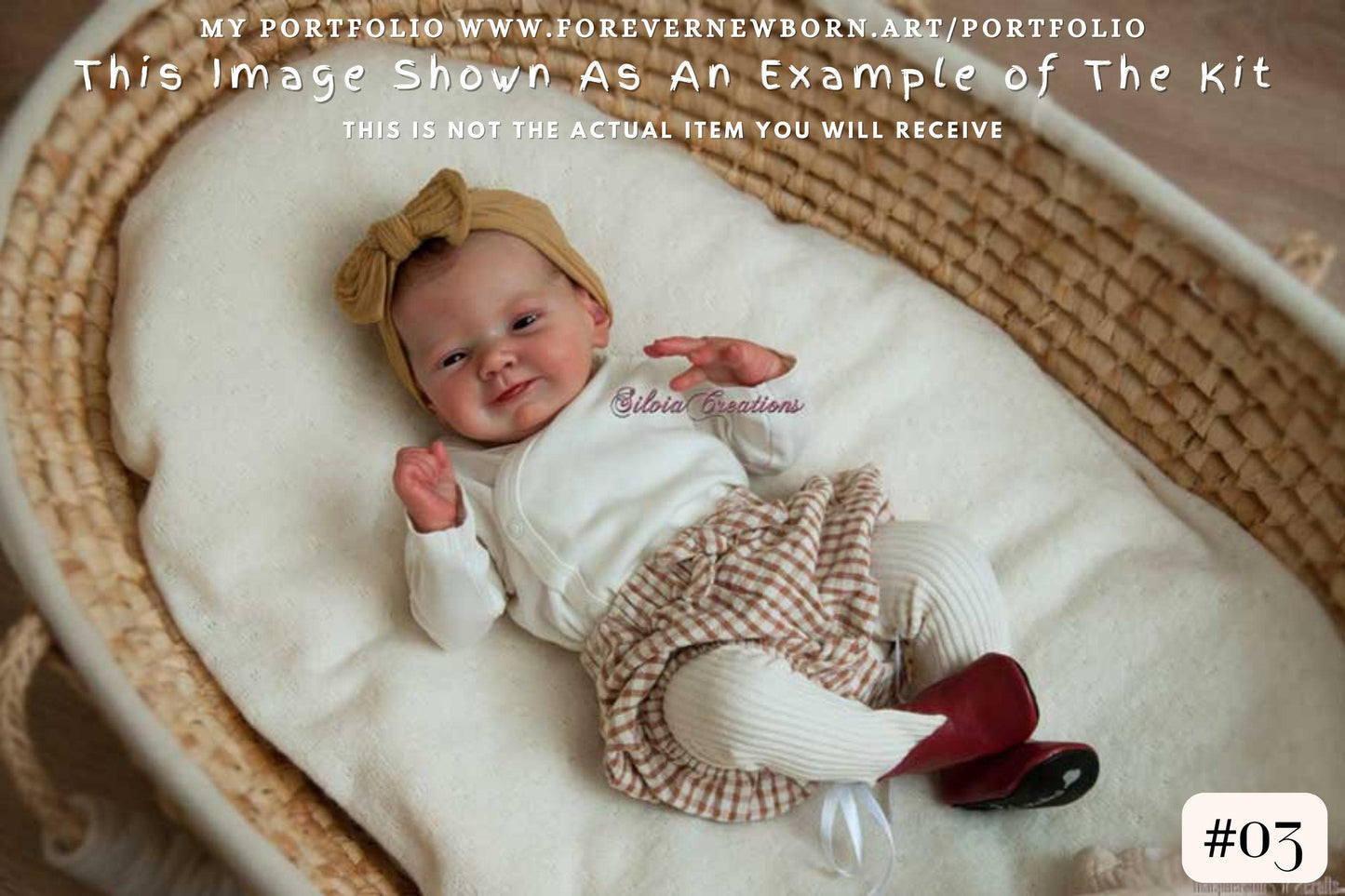 Reborn Baby **Hyper-Realistic** Reborn Doll Dottie by Adrie Stoete (18"+ Full Limbs) *Extended Processing Time. NEW SCULPT.