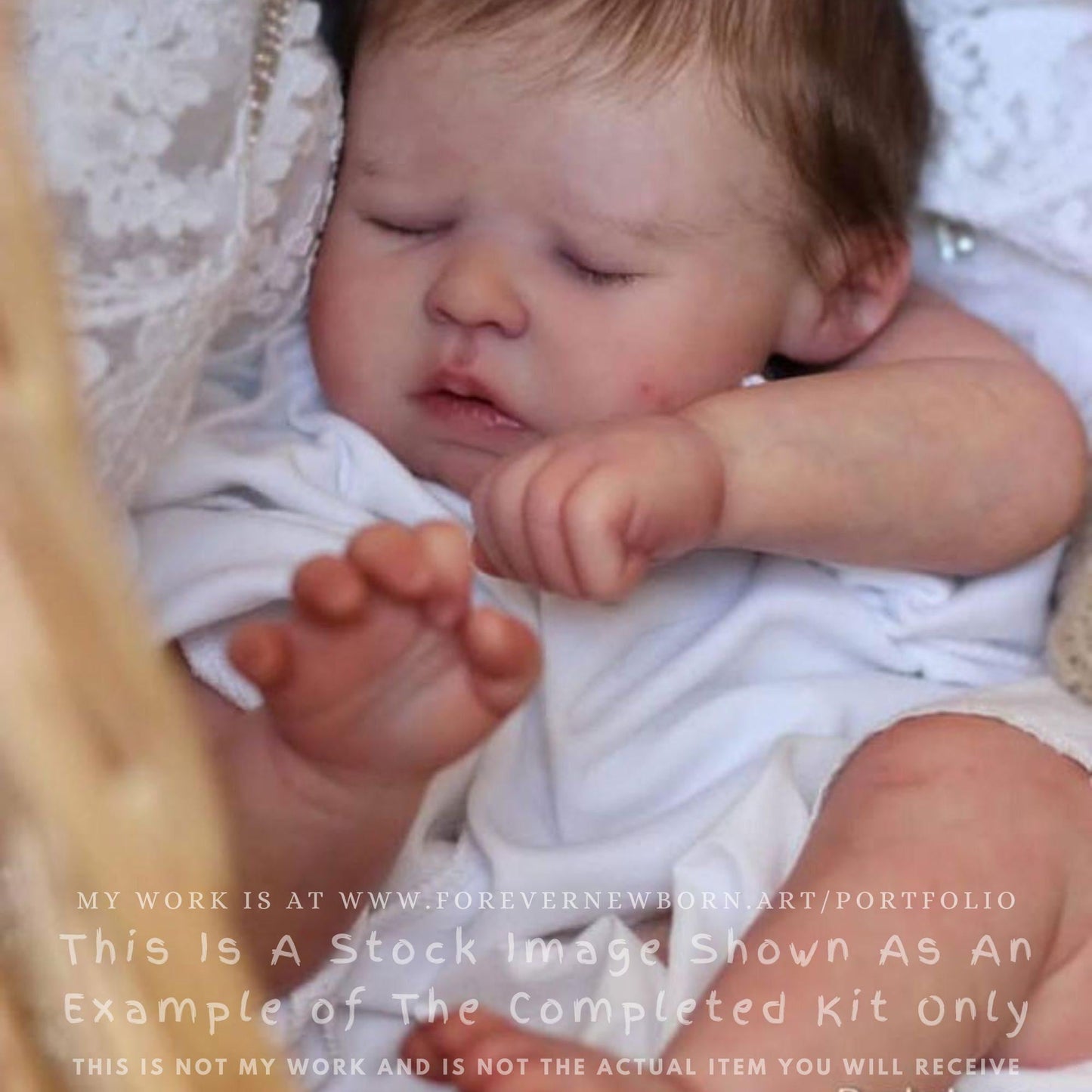 Extremely Realistic Reborn Baby Doll ~ Reborn Baby **Hyper-Realistic** Reborn Doll Etta By Sienna Kuhlstrom Ahlgren (19"+Full Limbs)