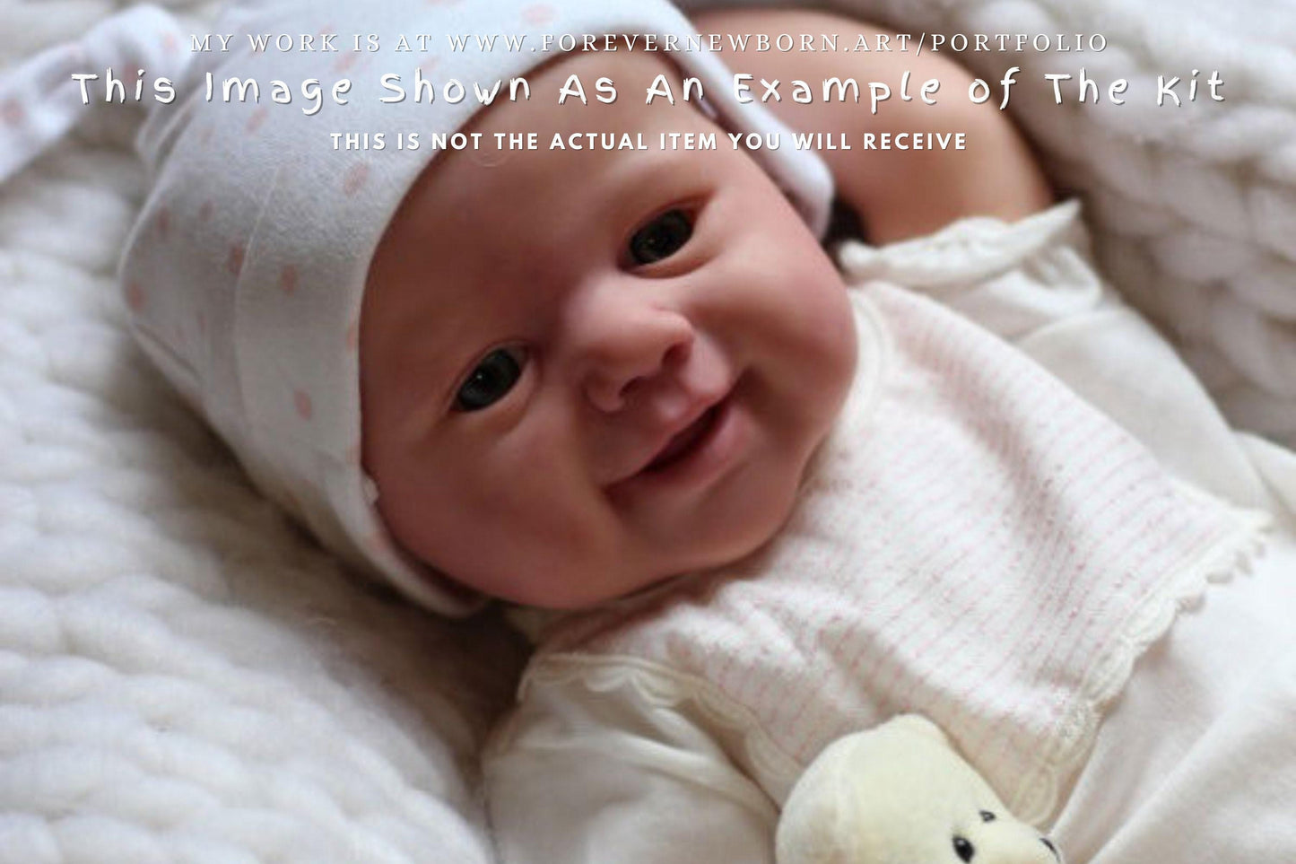 Extremely Realistic Reborn Baby Doll ~ Reborn Baby **Hyper-Realistic** Reborn Doll Evie By Sandy Faber 20" ~ BJD Ball Jointed Doll