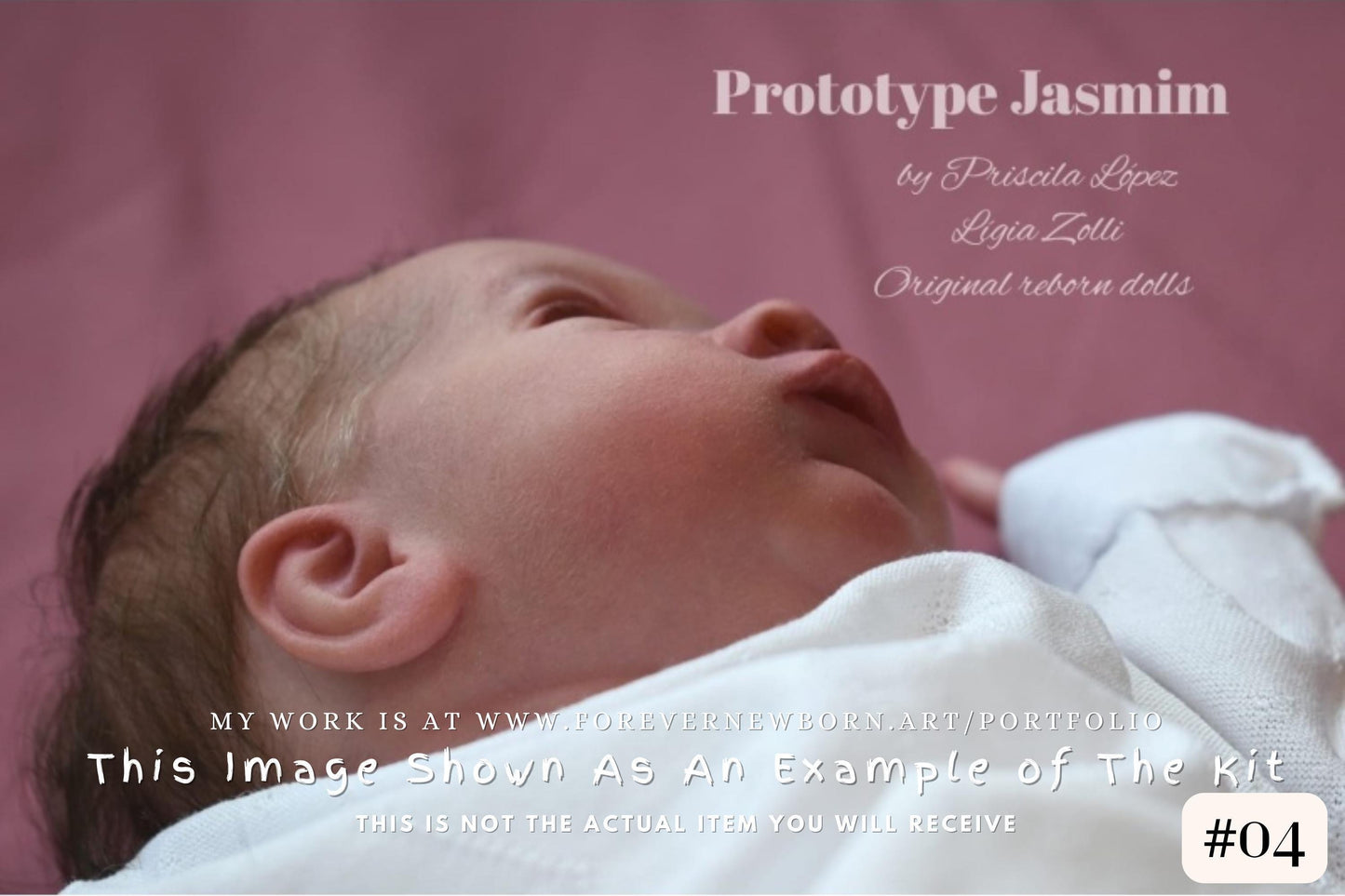 Amazing Hyper-Realistic Reborn Custom Doll Jasmim by Priscila Lopez (16"+Full Limbs)