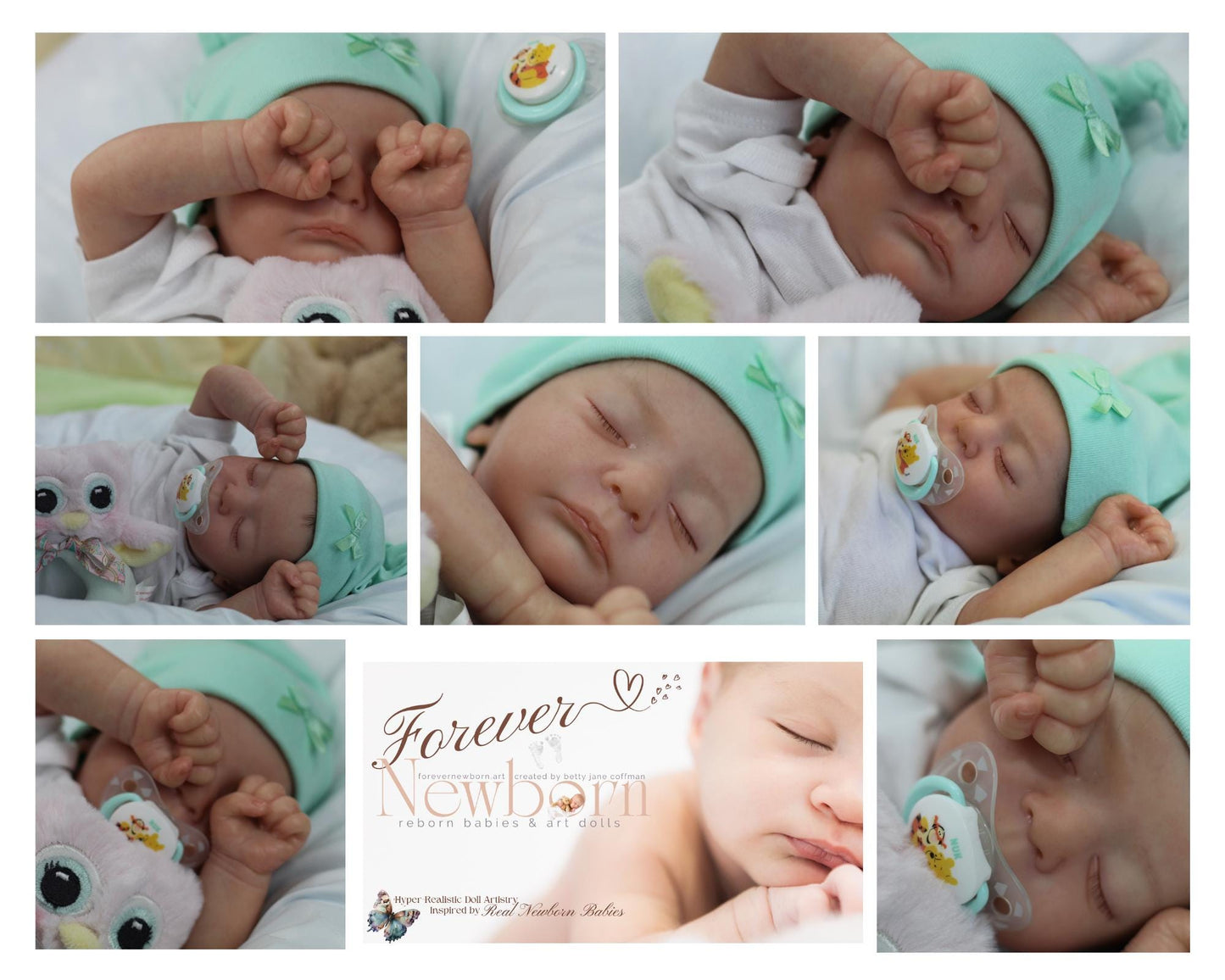 Lifelike Reborn Doll Malik by Jorja Pigott (18"+Full Limbs)
