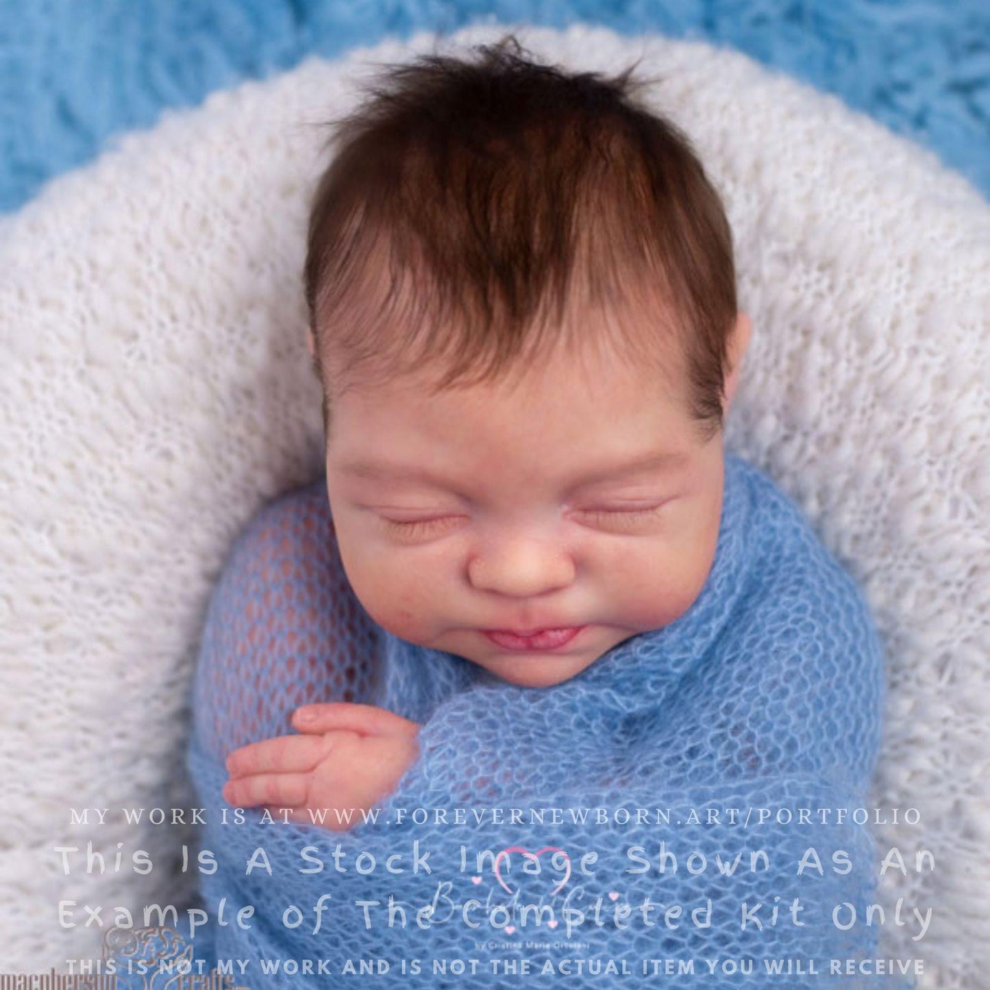 Extremely Realistic Reborn Baby Doll ~ Reborn Baby **Hyper-Realistic** Reborn Doll Giorgio by Francesca Figa (20"+Full Limbs)