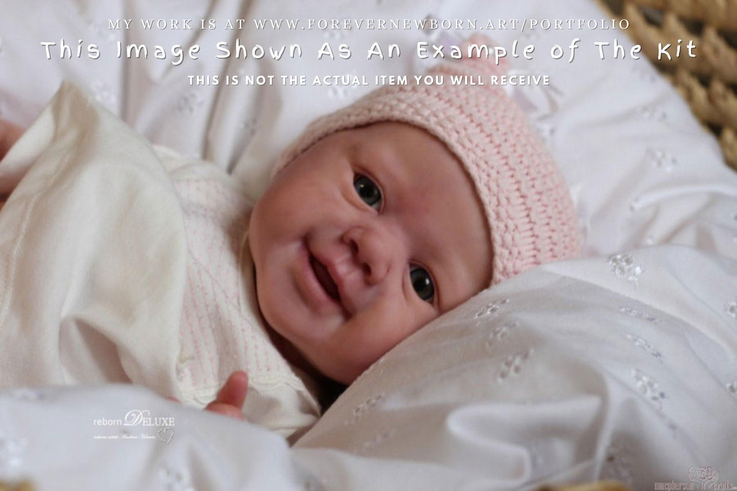 Extremely Realistic Reborn Baby Doll ~ Reborn Baby **Hyper-Realistic** Reborn Doll Evie By Sandy Faber 20" ~ BJD Ball Jointed Doll