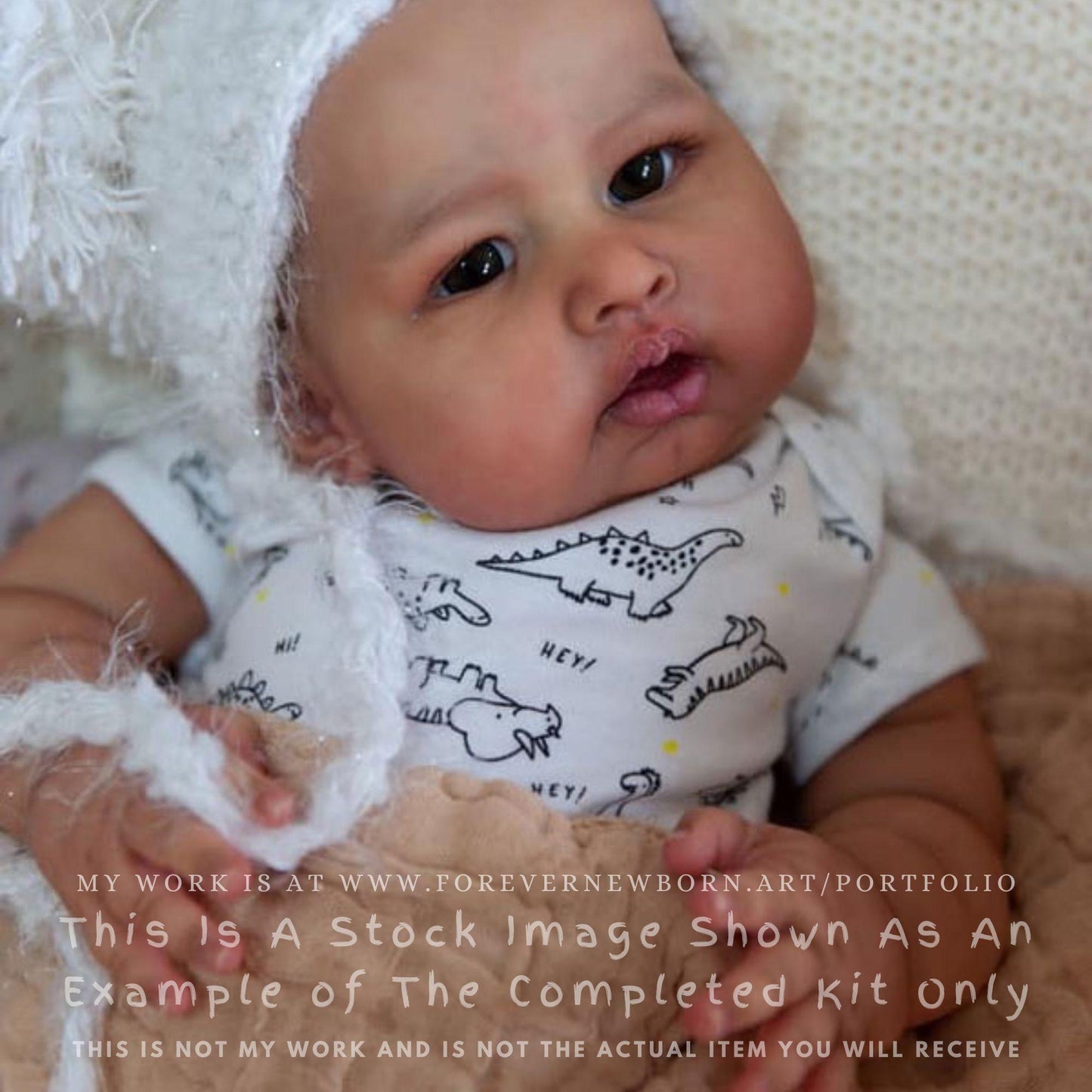 Reborn Baby **Hyper-Realistic** Reborn Doll Blue Sparrow by Doris Moyers Hornbogen (26"+Full Limbs)