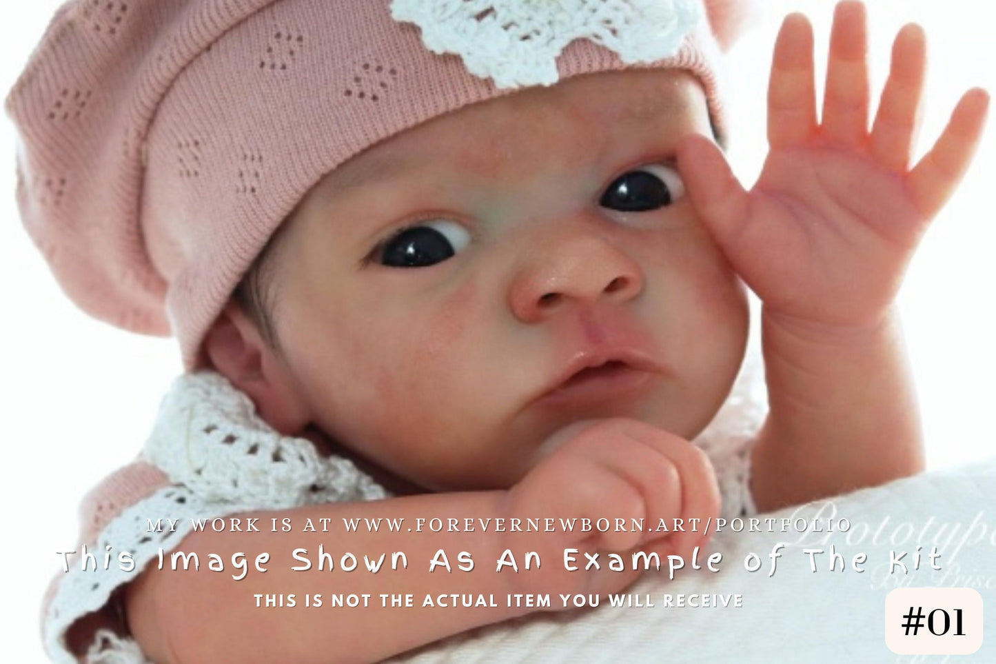 Amazing Hyper-Realistic Reborn Custom Doll Jasmim by Priscila Lopez (16"+Full Limbs)