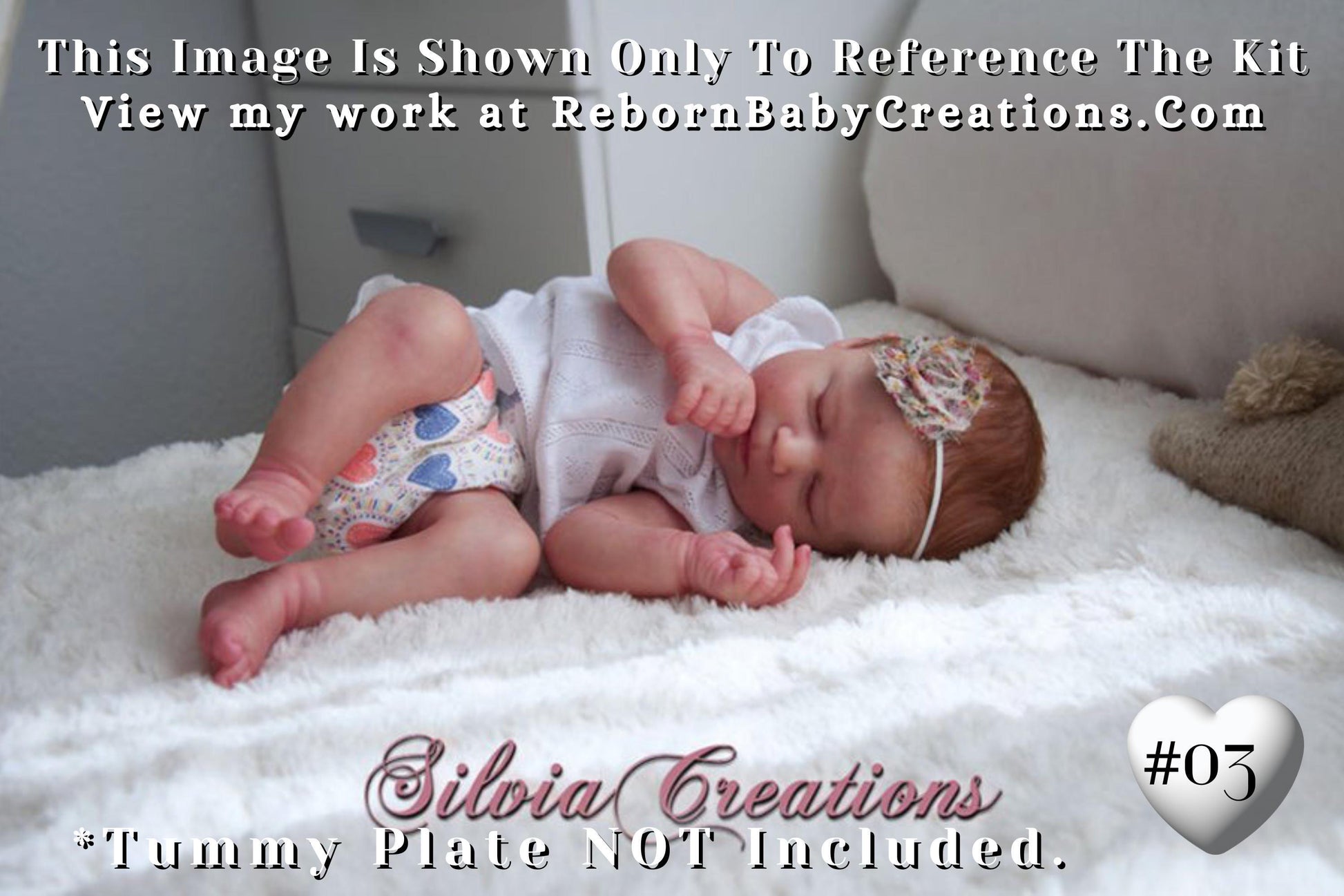 Reborn Baby **Hyper-Realistic** Reborn doll Realborn® Kimberly™ Sleeping (19"+ Full Limbs)