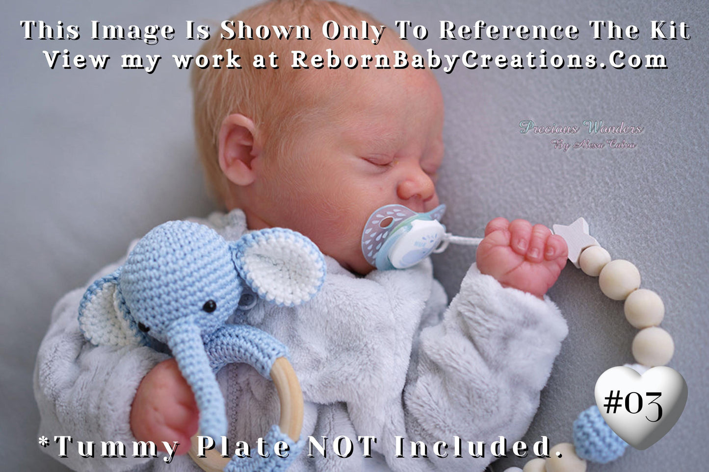 Reborn Baby **Hyper-Realistic** Reborn doll Realborn® Michael Sleeping (19"+ Full Limbs)