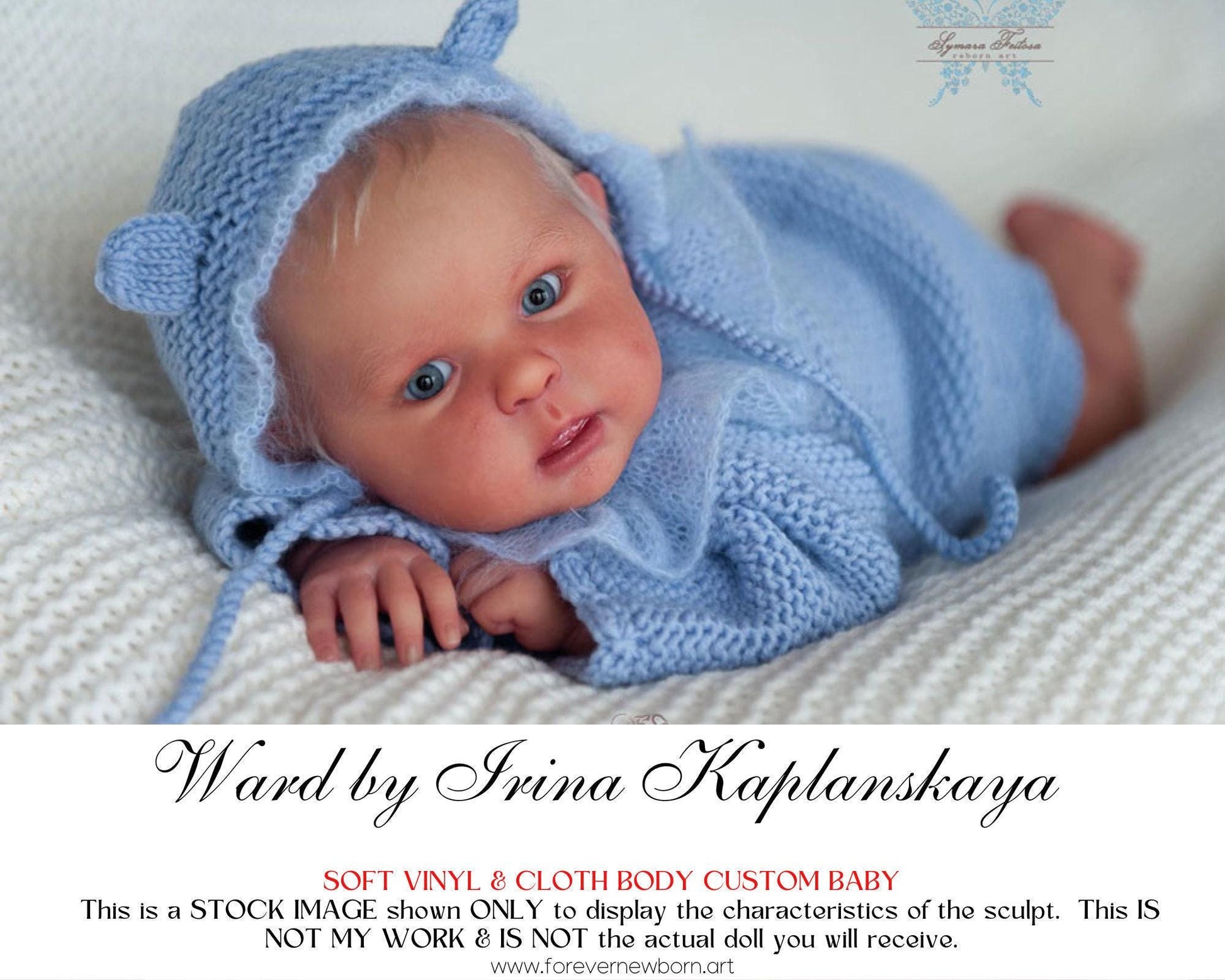 Attention Reborn Baby Collectors ~ Custom Ward by Irina Kaplanskaya (20"+Full Limbs)