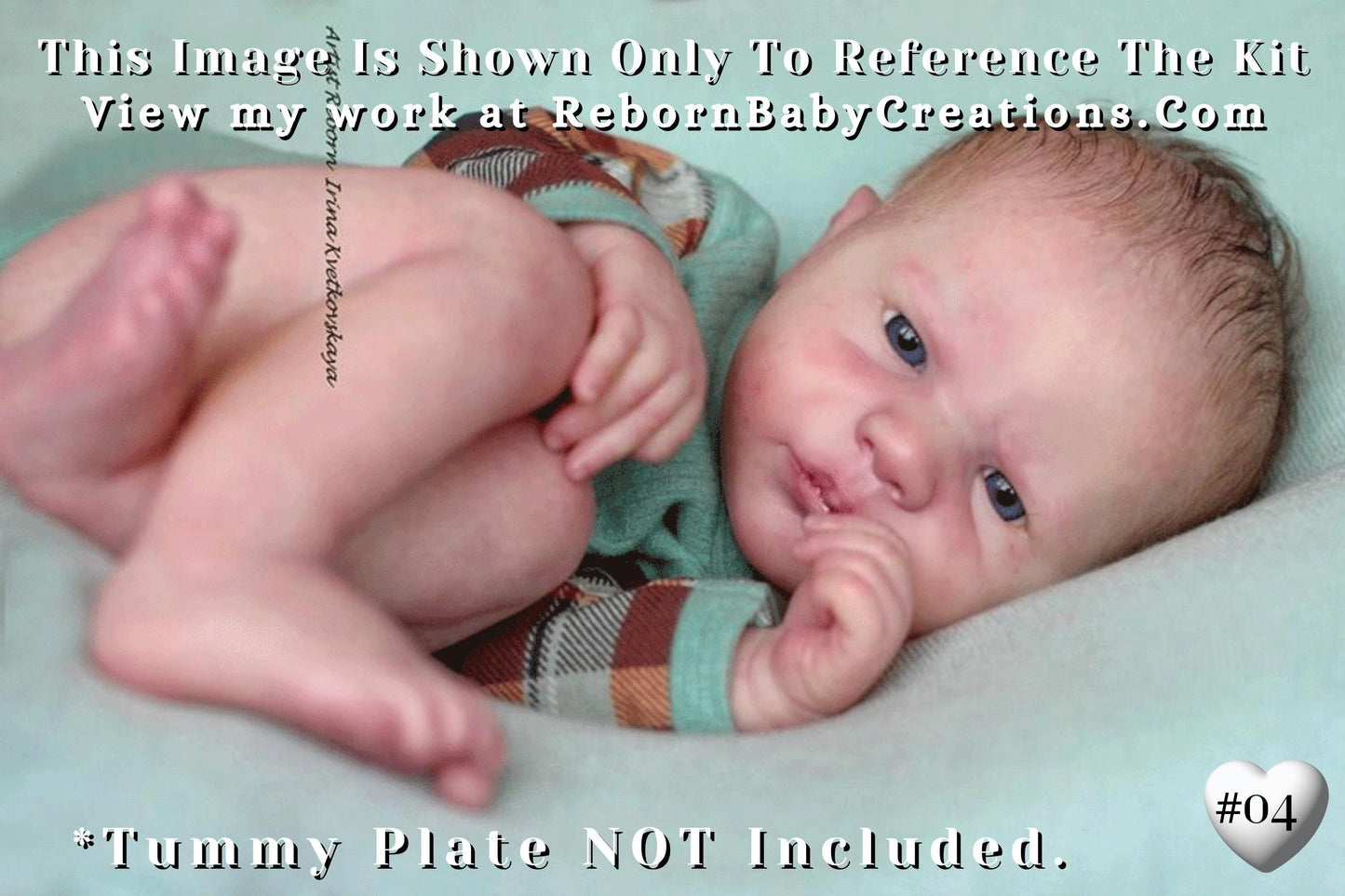 Reborn Baby **Hyper-Realistic** Reborn Doll Corvin by Sabine Altenkirch (21"+ Full Limbs)