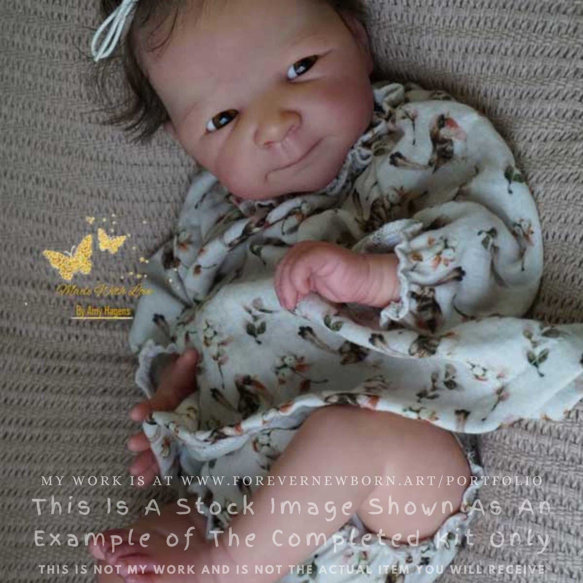 Attention Reborn Baby Collectors ~ Custom Xia by Adrie Stoete (20"+Full Limbs)
