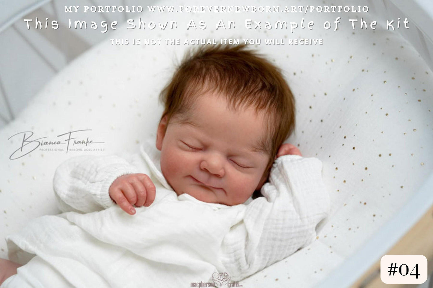 Lifelike Reborn Doll Limited Edition Bellamy By Elisa Marx (20" + Full Limbs) NEW KIT!
