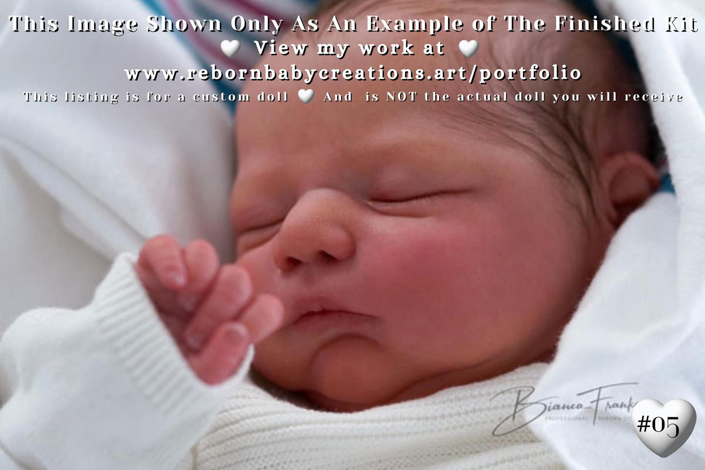 Reborn Baby **Hyper-Realistic** Reborn Doll Dolls ~ BRAND NeW LiMiTeD EdiTioN **CuStOm ReBoRn Edith by Cassie Ann Love (18.5"+Full Limbs)
