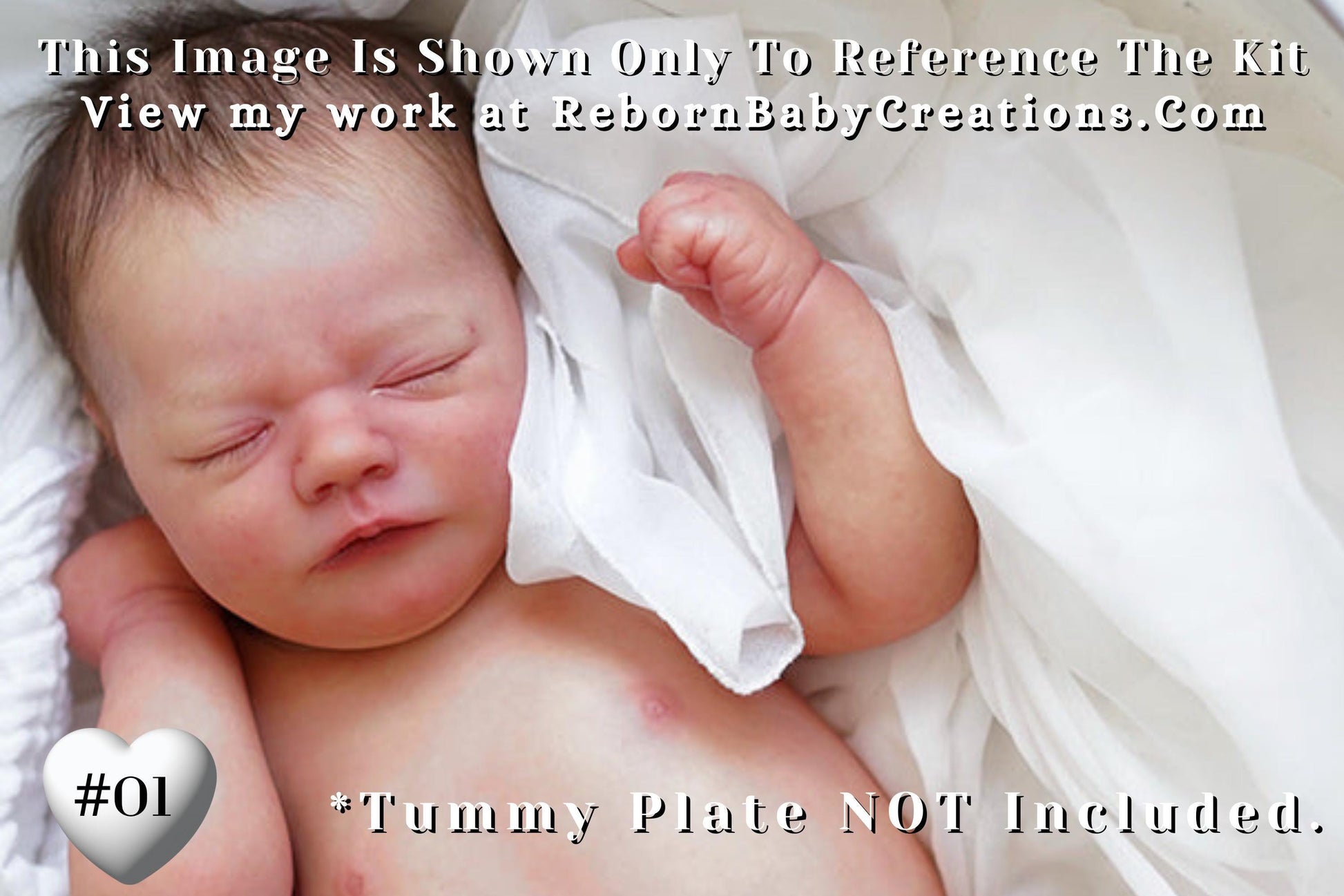 Free Baby Offer ~ Reborn Doll Sale ~ Custom Baby Realborn® Brooklyn Sleeping (19"+Full Limbs)