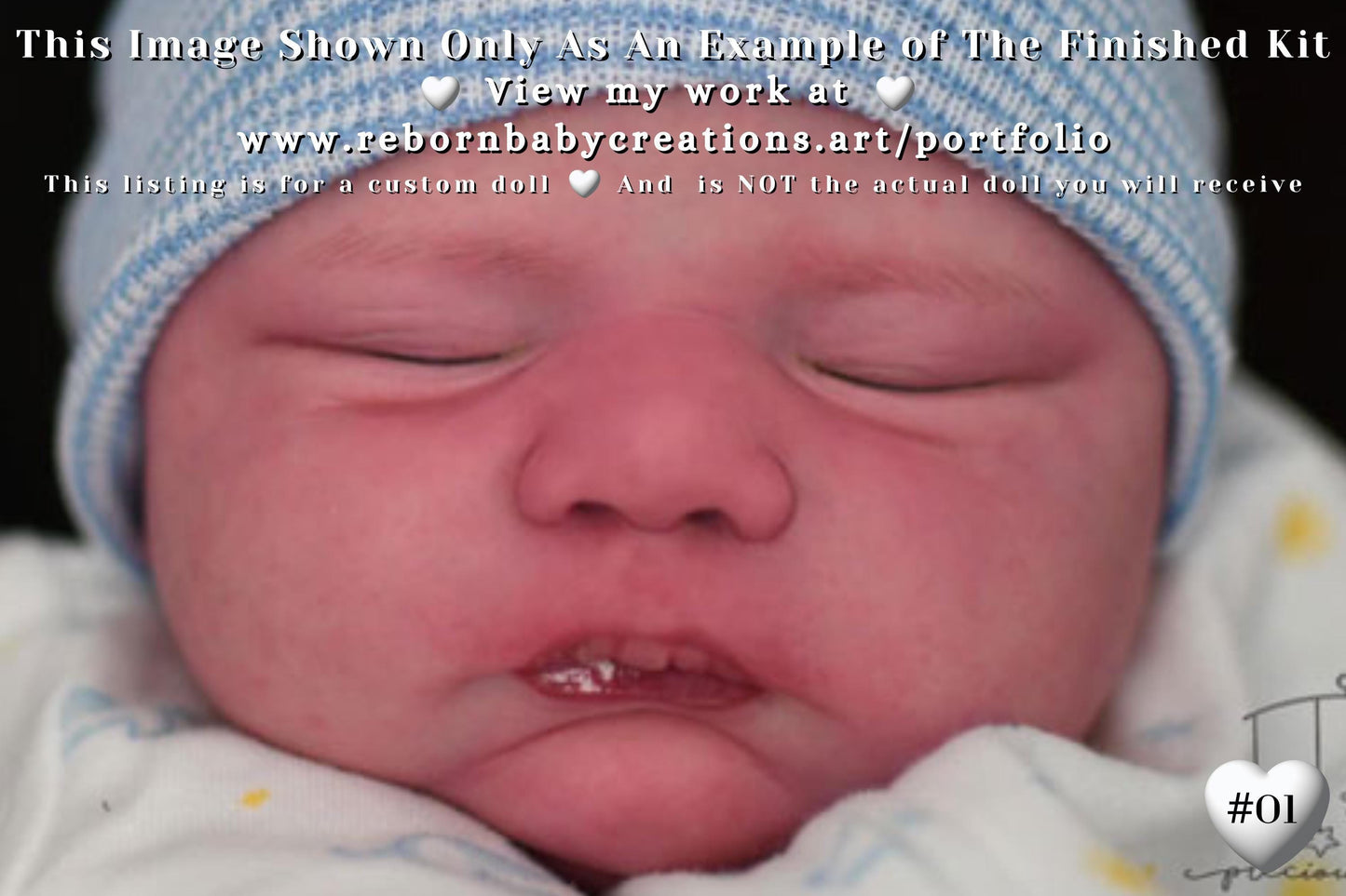 Reborn Baby **Hyper-Realistic** Reborn Doll Dolls ~ BRAND NeW LiMiTeD EdiTioN **CuStOm ReBoRn Edith by Cassie Ann Love (18.5"+Full Limbs)