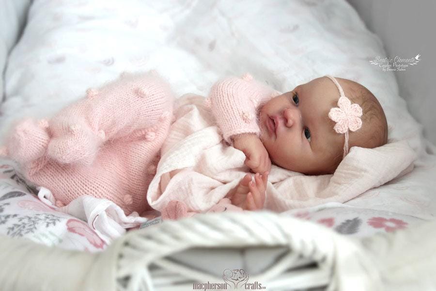 Reborn Baby **Hyper-Realistic** Reborn Doll Cayden by Bonnie Sieben (20" Full Limbs)