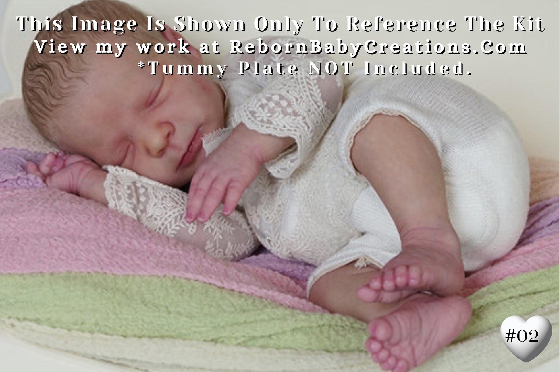 Reborn Baby **Hyper-Realistic** Reborn Doll Realborn® Rebekah Sleeping (19"+ Full Limbs)