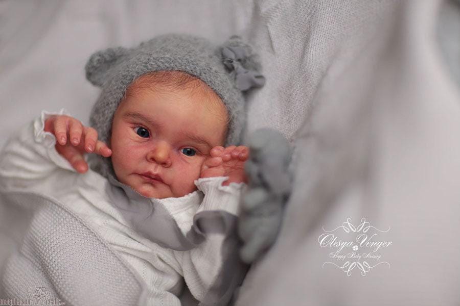 Lifelike Reborn Doll Matilda by Bonnie Sieben (20" Full Limbs)