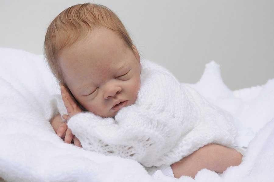 Reborn Baby **Hyper-Realistic** Reborn Doll Daisy by Bonnie Brown (16" 3/4 Limbs)