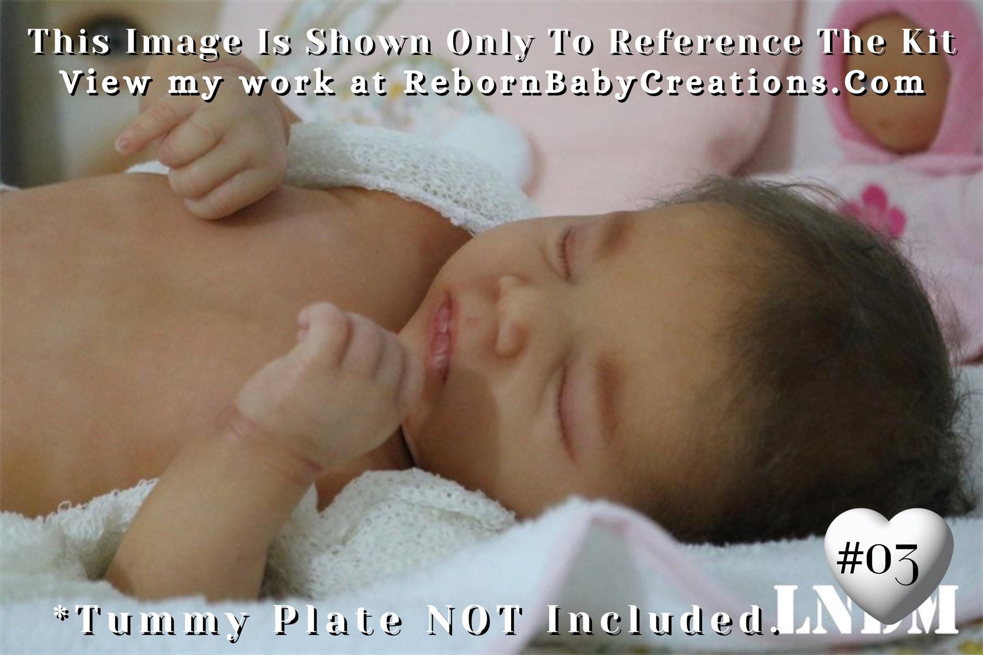 Reborn Baby **Hyper-Realistic** Reborn doll Realborn® Johannah™ Sleeping (19"+ Full Limbs)