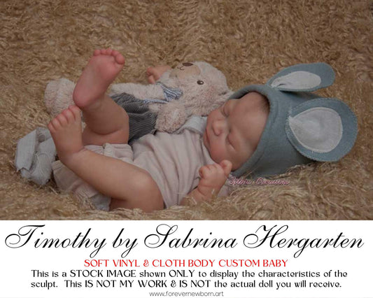 Attention Reborn Baby Collectors ~ Custom Timothy by Sabrina Hergarten (21" Full Limbs) LE999