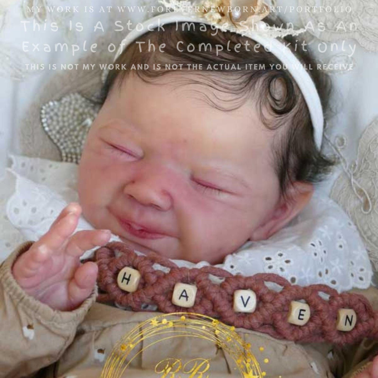 Extremely Realistic Reborn Baby Doll ~ Reborn Baby **Hyper-Realistic** Reborn Doll Haven by Dawn McLeod (20"+Full Limbs)