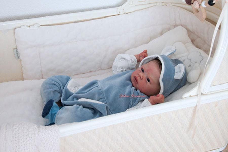 Amazing Hyper-Realistic Reborn Custom Doll Jamie by Adrie Stoete (19" Full Limbs)