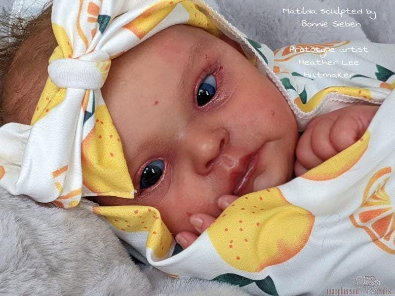 Lifelike Reborn Doll Matilda by Bonnie Sieben (20" Full Limbs)
