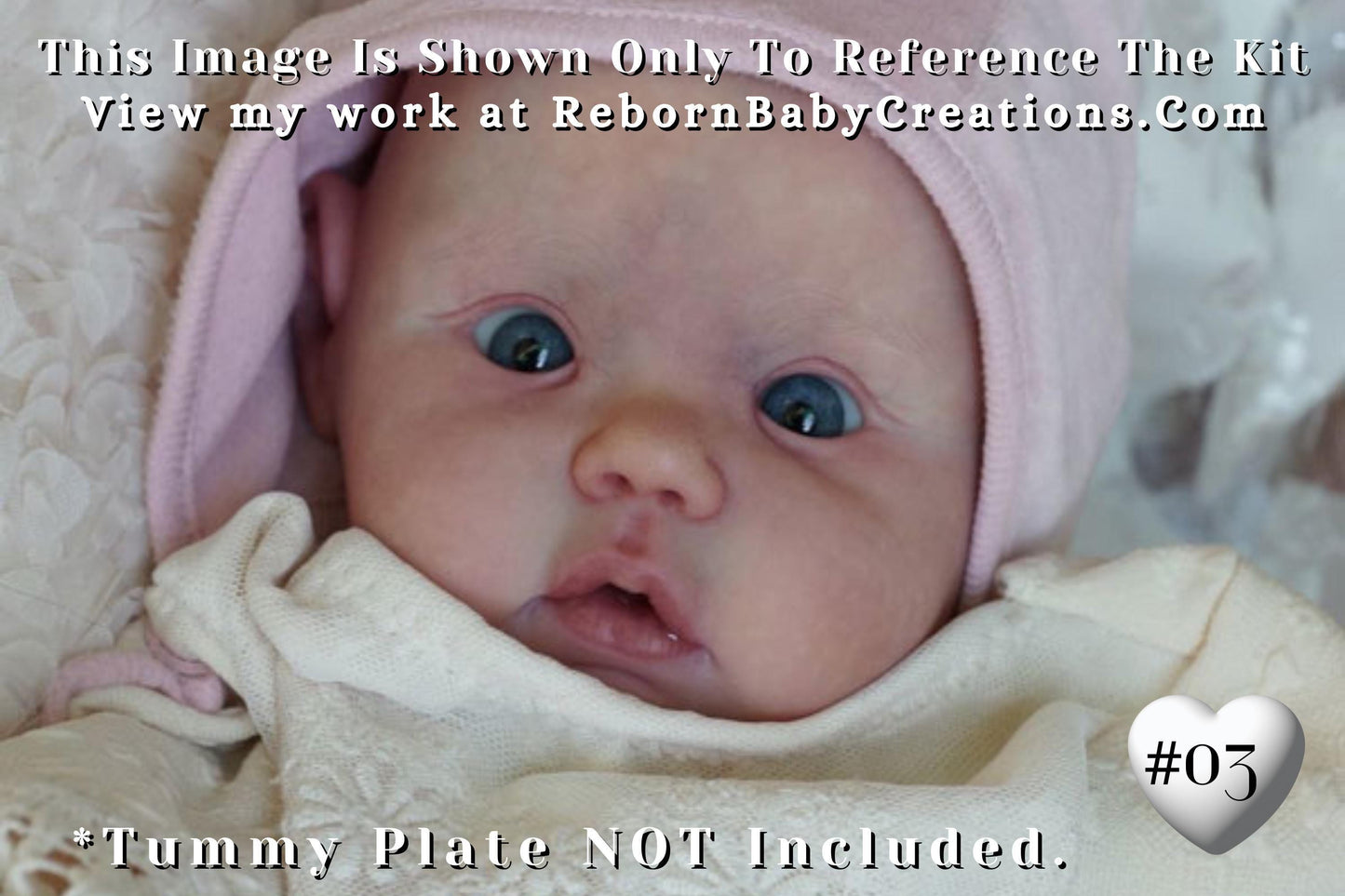 Lifelike Reborn Doll Mika by Didy Jacobsen (19"+ 3/4 Limbs)