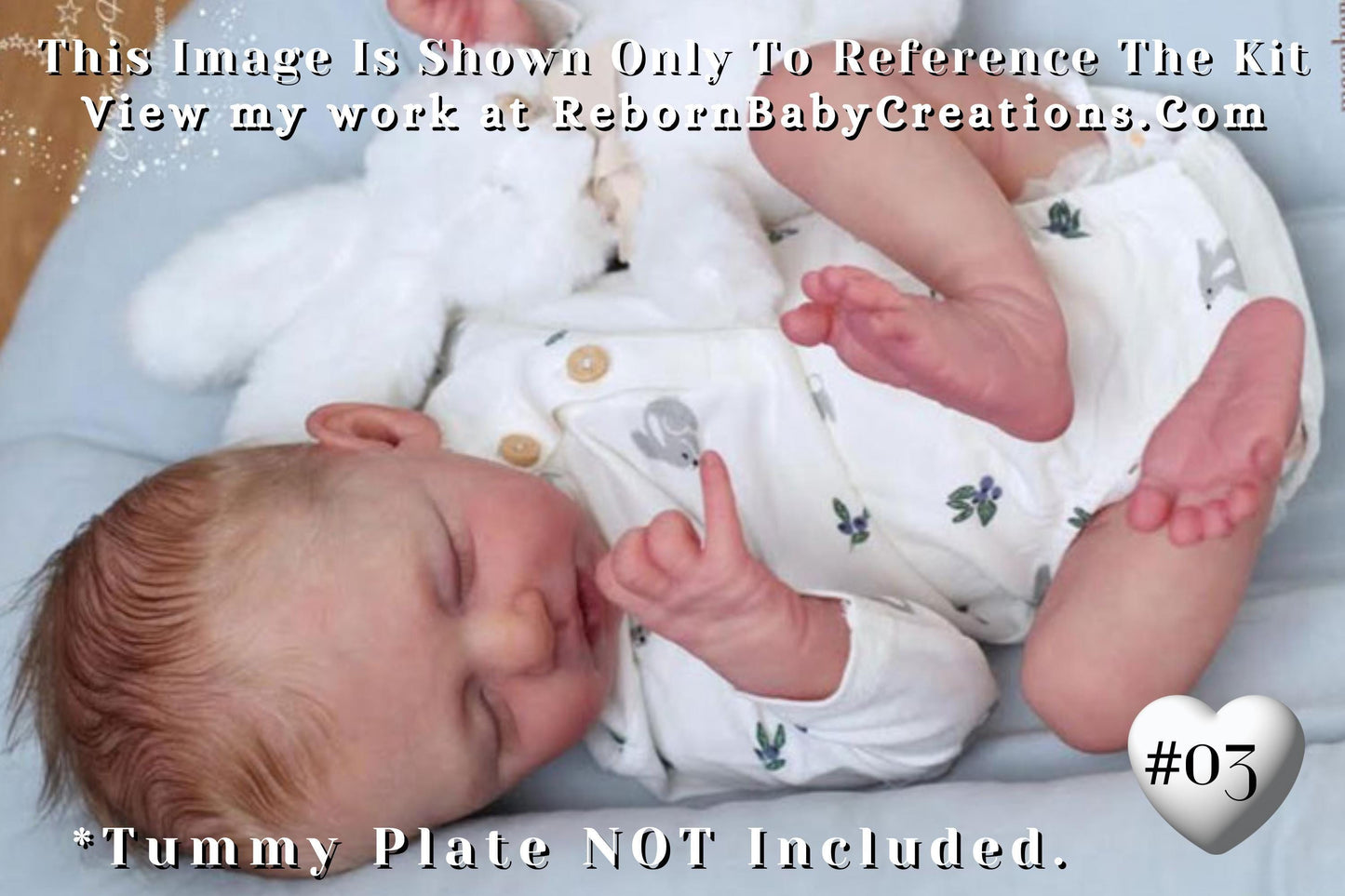 Precious NEW BABY!! Custom Reborn Jesse by Severine Piret (19"+Full Limbs)