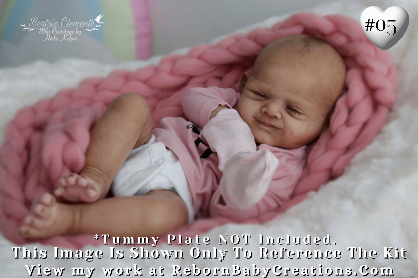 Lifelike Reborn Doll Milo by Heike Kolpin (19"+ Full Limbs)