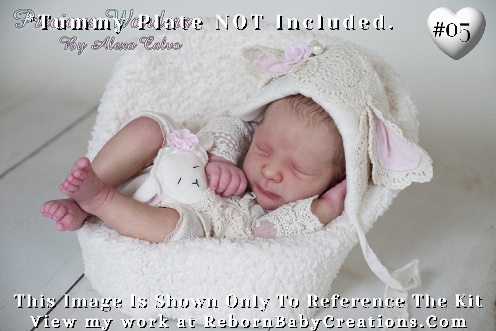 Reborn Baby **Hyper-Realistic** Reborn Doll Realborn® Rebekah Sleeping (19"+ Full Limbs)