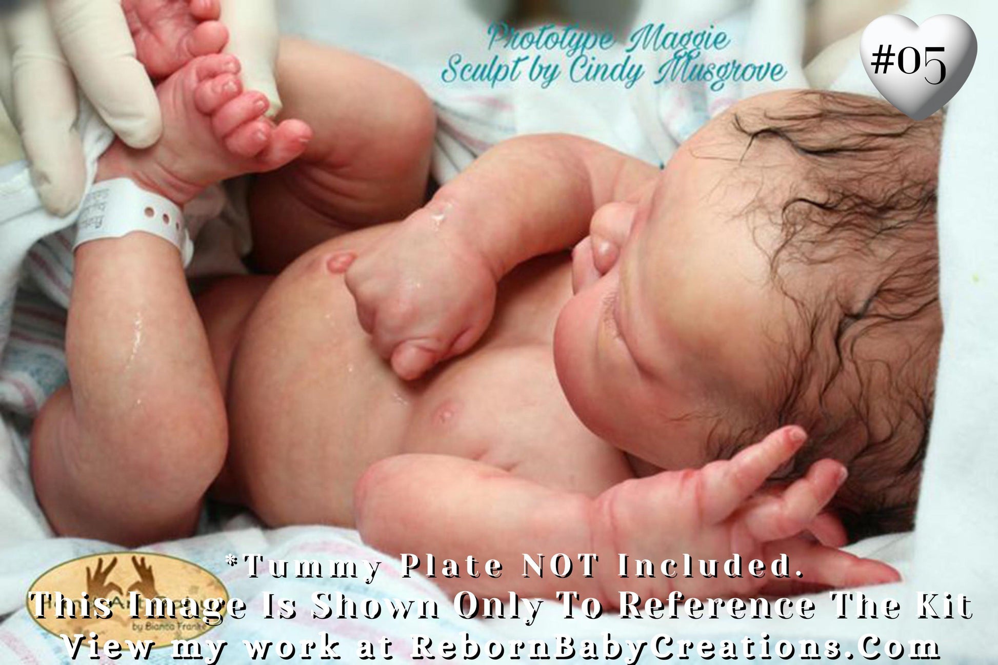 Reborn Baby **Hyper-Realistic** Reborn Maggie by Cindy Musgrove (20"+ Full Limbs)