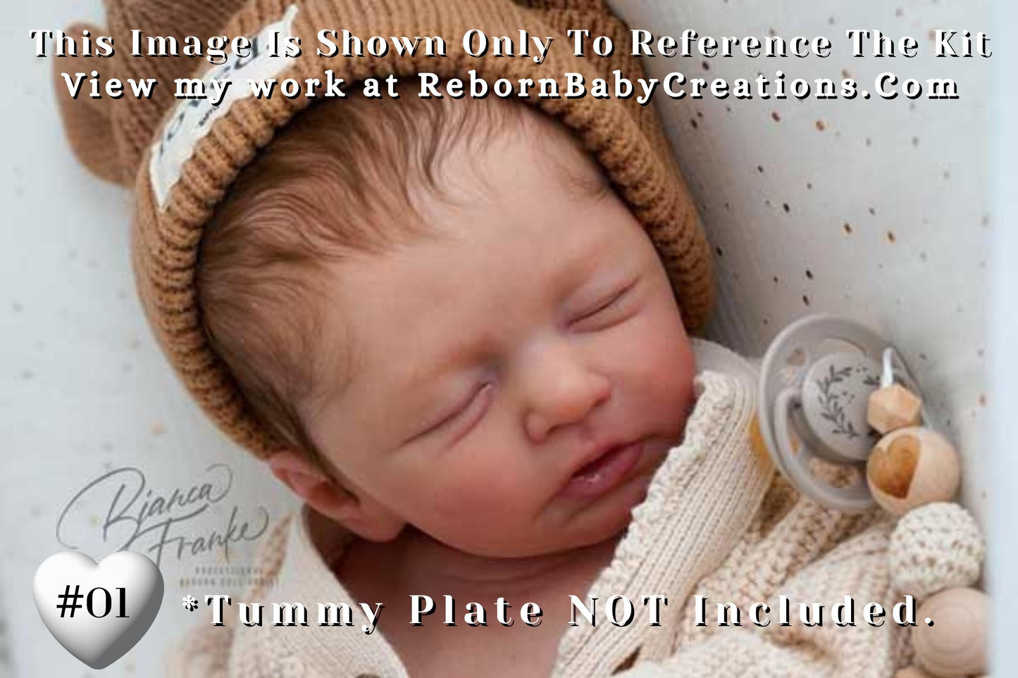 Precious NEW BABY!! Custom Reborn Jesse by Severine Piret (19"+Full Limbs)