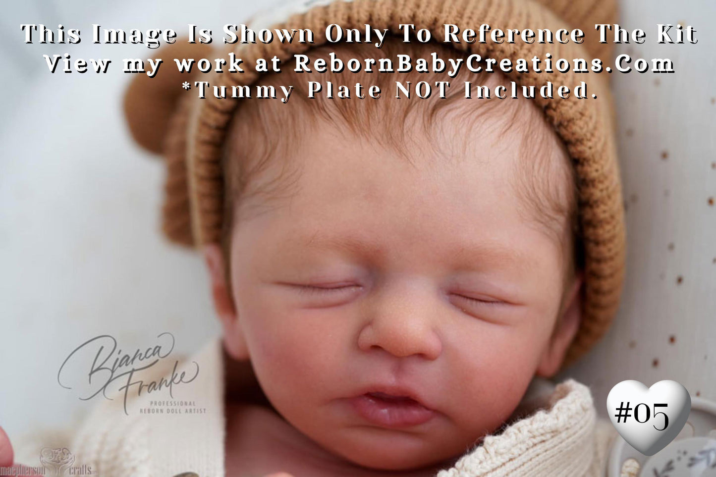 Precious NEW BABY!! Custom Reborn Jesse by Severine Piret (19"+Full Limbs)