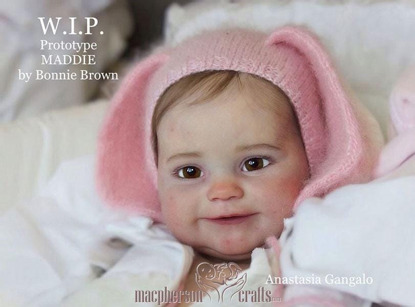 Attention Reborn Baby Collectors ~ Custom Ultra-Realistic Reborn Toddler Maddie by Bonnie Brown 24"