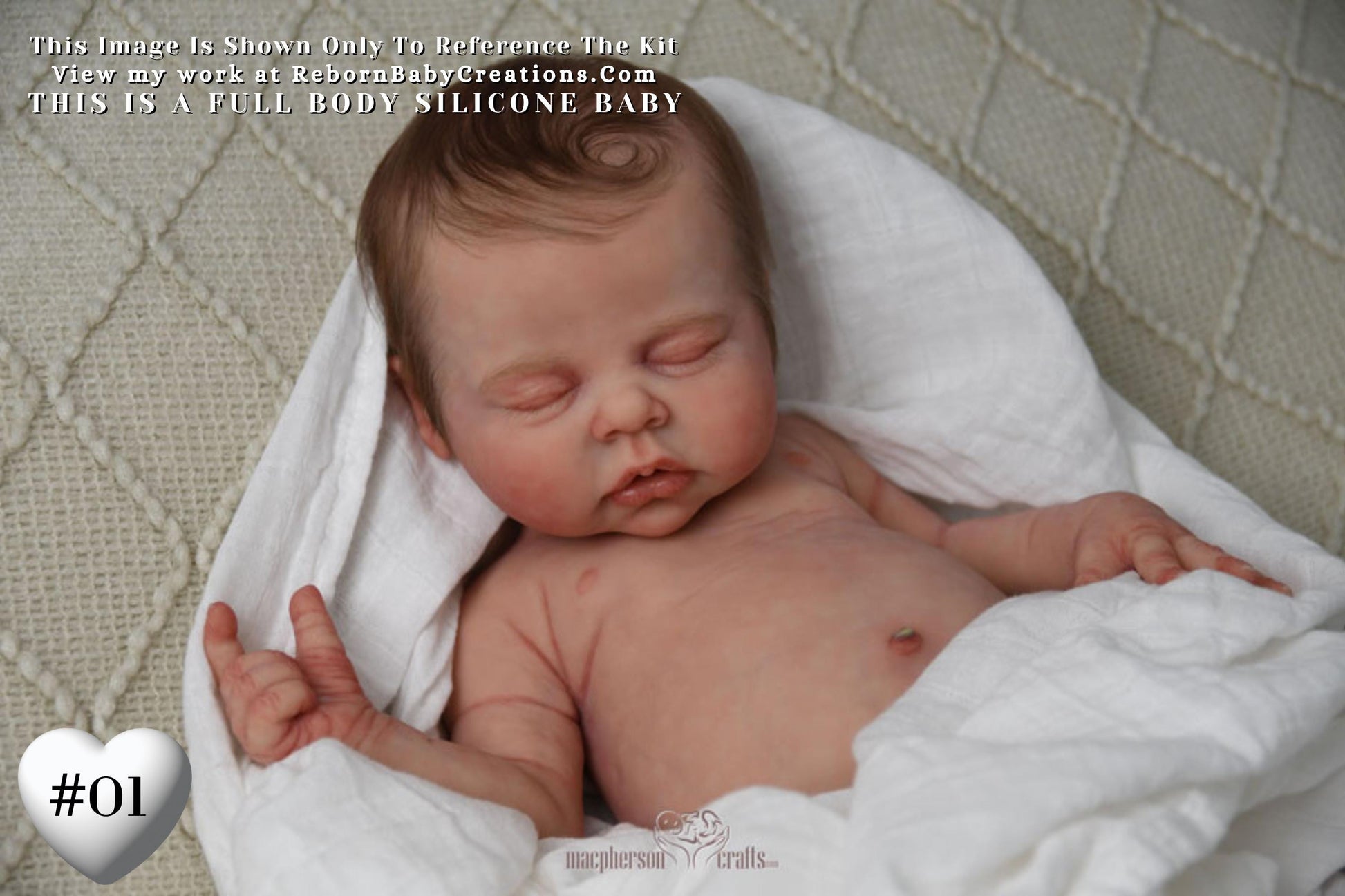 Johnnie Full Body Girl by Ina Volprich (19.5 inches 7lbs 9oz)