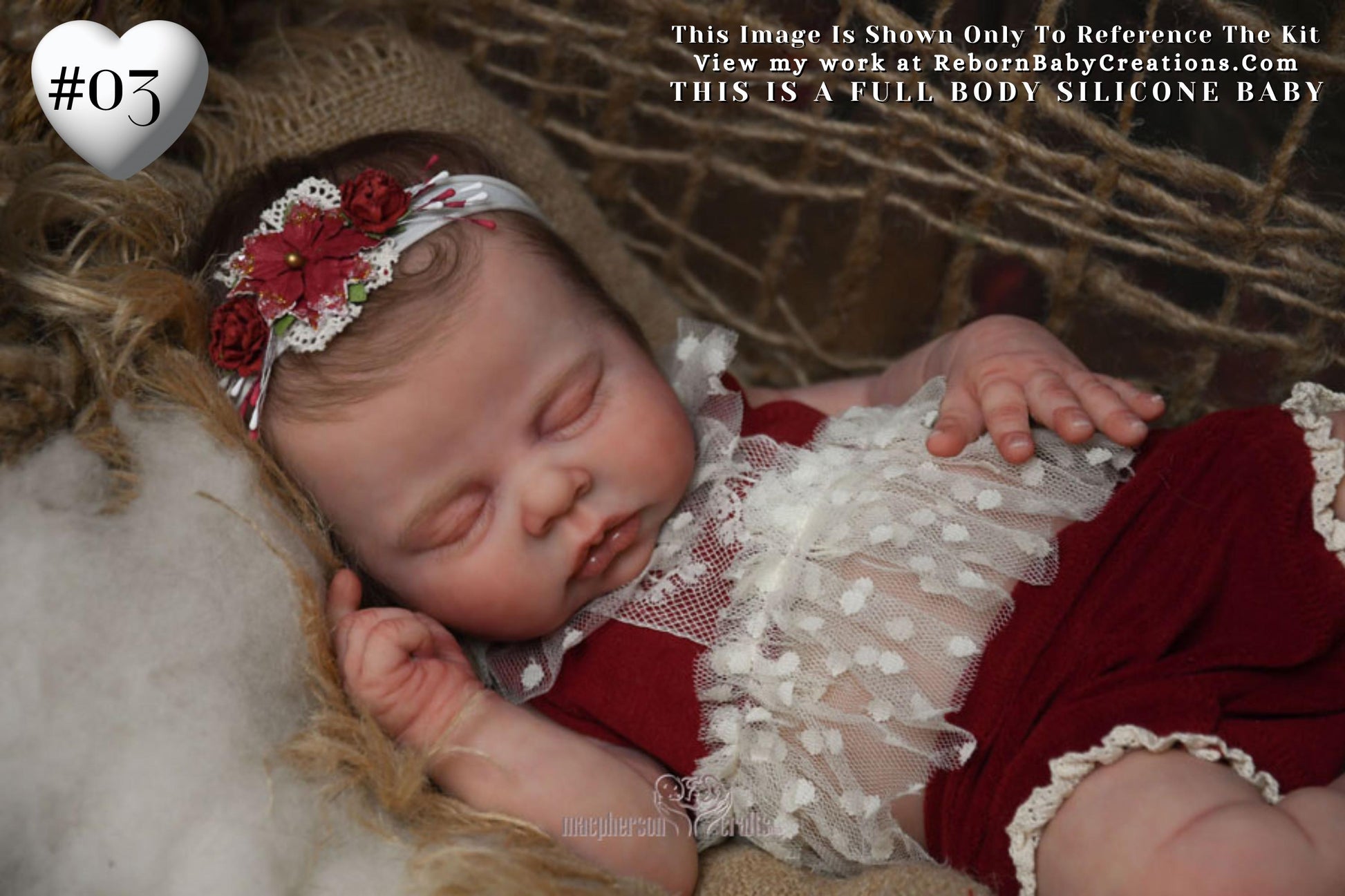 Johnnie Full Body Girl by Ina Volprich (19.5 inches 7lbs 9oz)