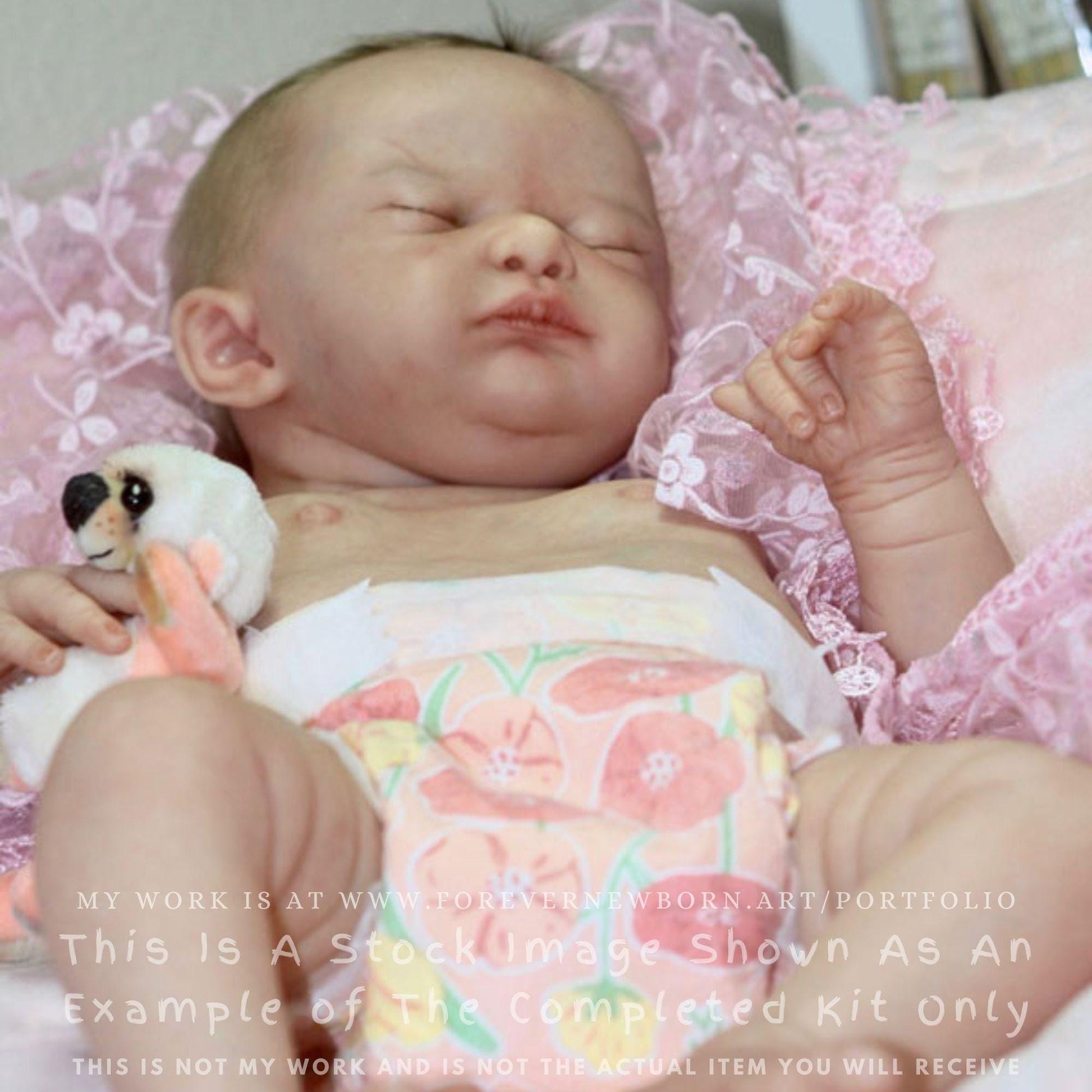 Reborn Baby **Hyper-Realistic** Reborn Doll Demi By Phil Donnelly (20"+Full Limbs)
