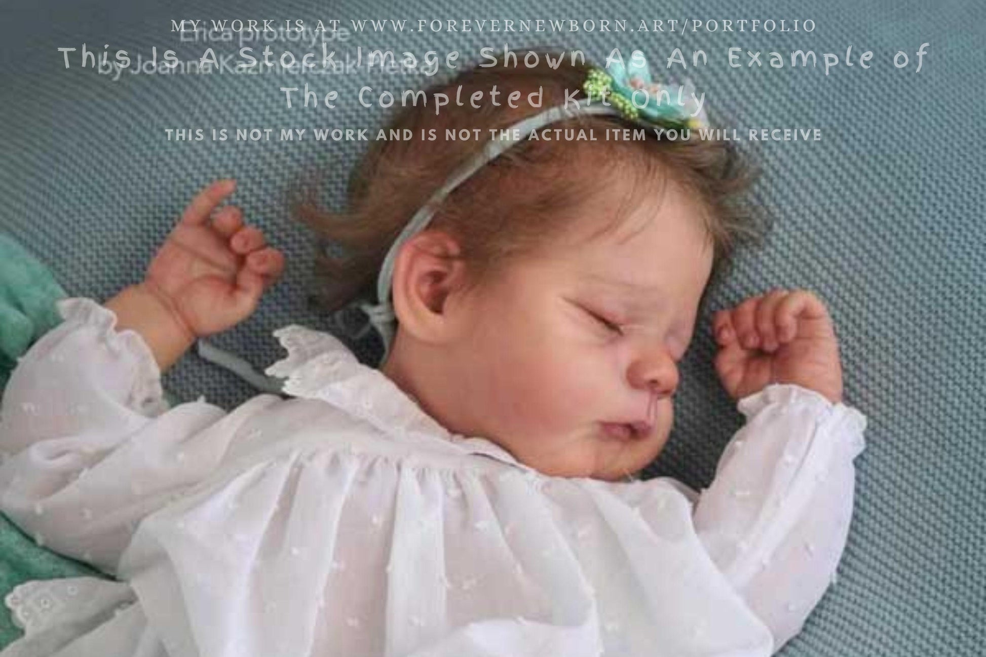 Extremely Realistic Reborn Baby Doll ~ Reborn Baby **Hyper-Realistic** Reborn Doll Eric or Erica by Joanna Kazmierczak 21" Full Limbs