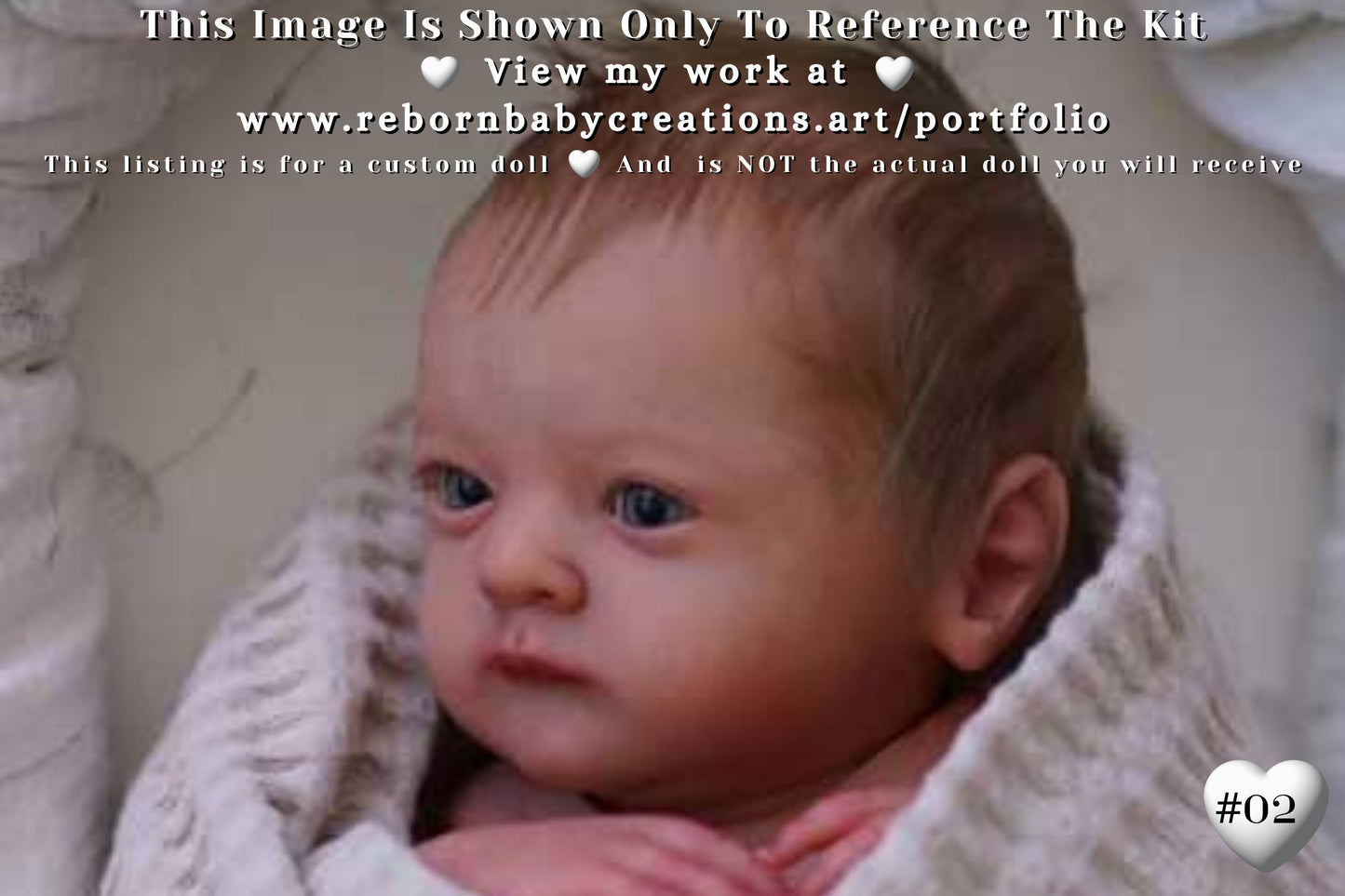 Attention Reborn Baby Collectors ~ Custom Vera by Gudrun Legler (19"+ Full Limbs)