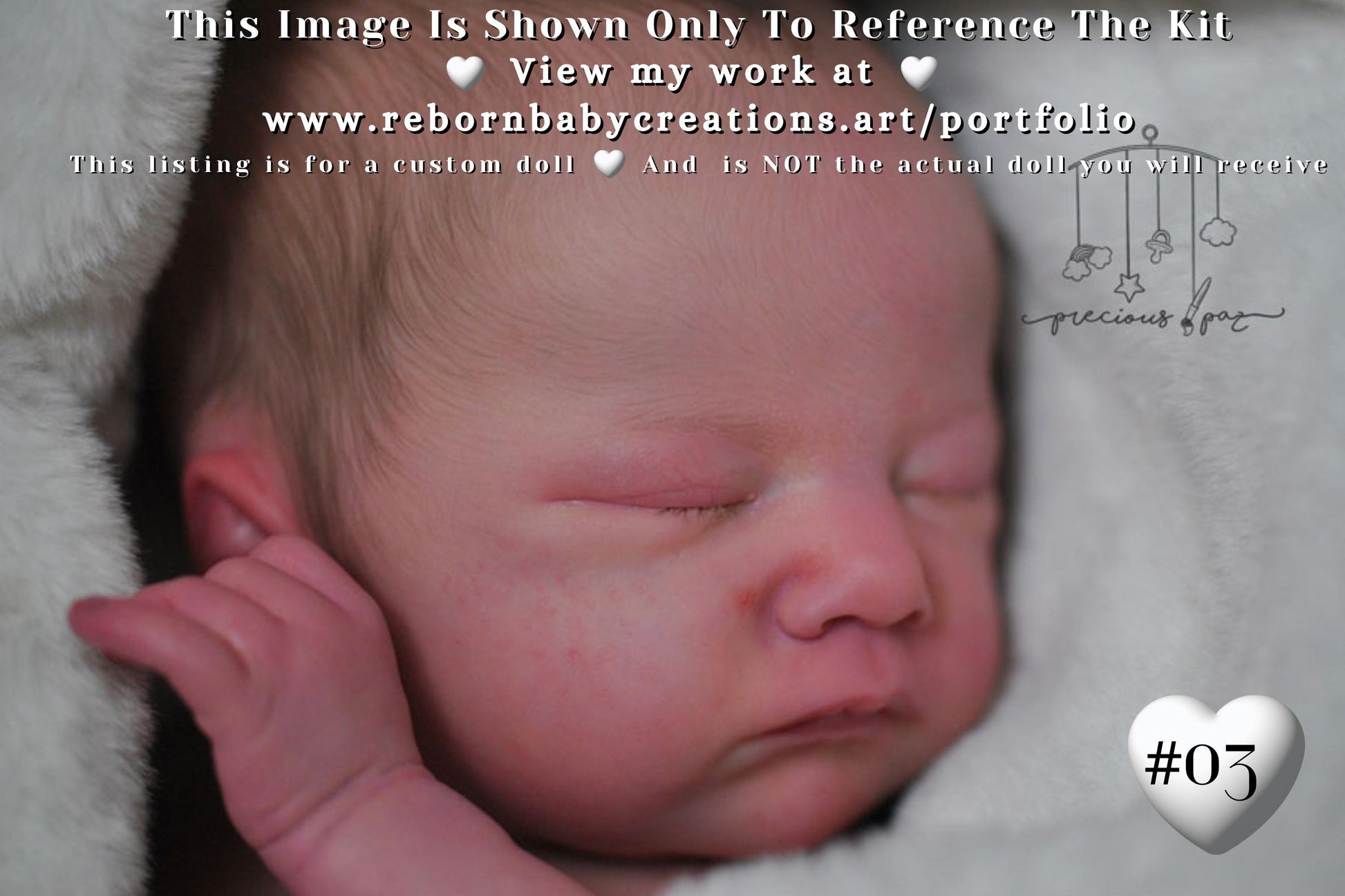 Reborn Baby **Hyper-Realistic** Reborn Doll Charlotte by Laura Lee Eagles (18"+Full Limbs) *Extended Processing Time May Be Required.