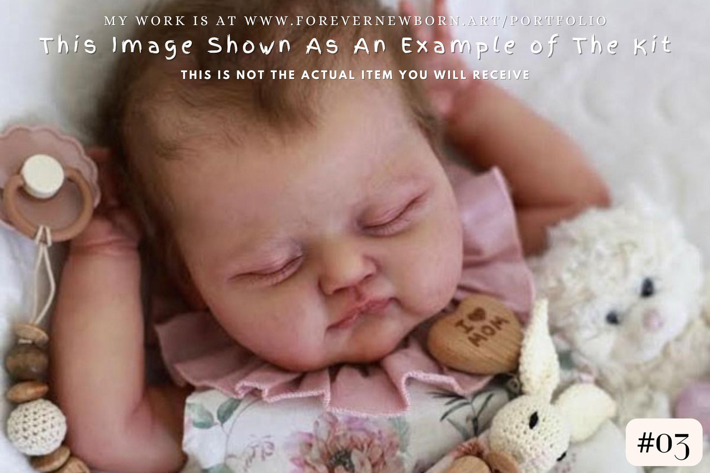 Amazing Hyper-Realistic Reborn Custom Doll Immy by Cassie Brace 20" Full Limbs