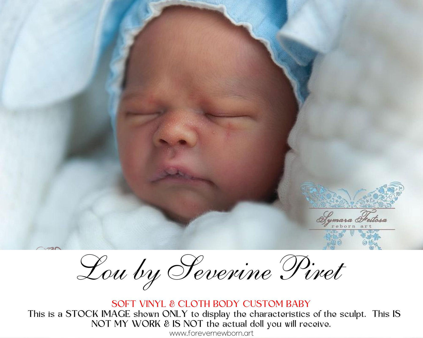 Lifelike Reborn Doll Lou by Severine Piret (15"+Full Limbs) **New Release