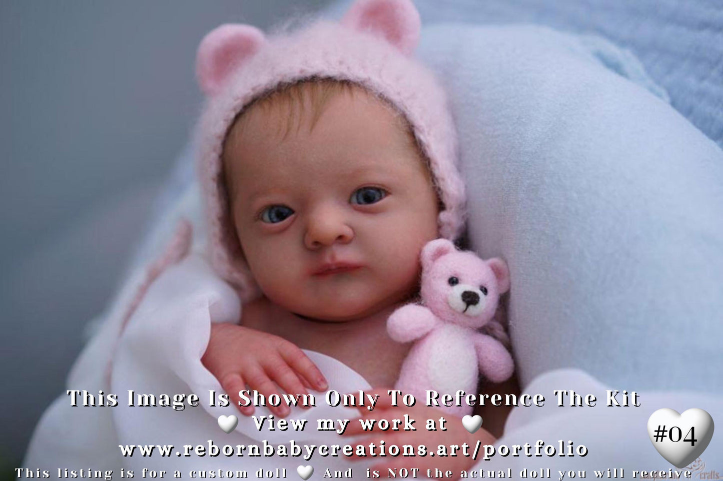 Attention Reborn Baby Collectors ~ Custom Vera by Gudrun Legler (19"+ Full Limbs)