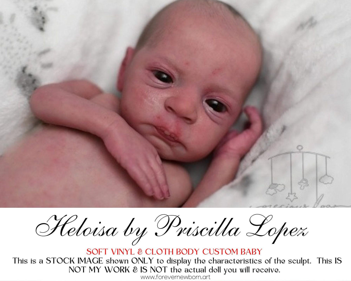 Amazing Hyper-Realistic Reborn Custom Doll LE Heloisa by Priscilla Lopez (18"+Full Limbs)