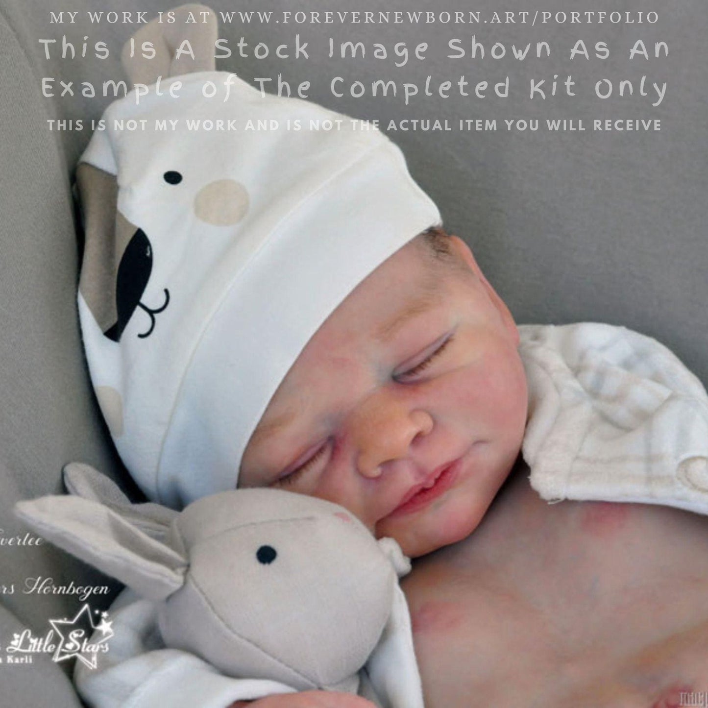 Extremely Realistic Reborn Baby Doll ~ Reborn Baby **Hyper-Realistic** Reborn Doll Everlee by Doris Moyers Hornbogen (20"+Full Limbs)