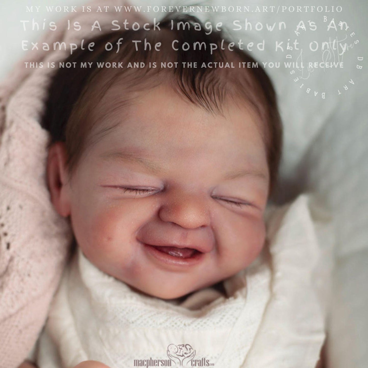 Reborn Baby **Hyper-Realistic** Reborn Doll Cora Mae by Lisa Stone (17""+Full Limbs)